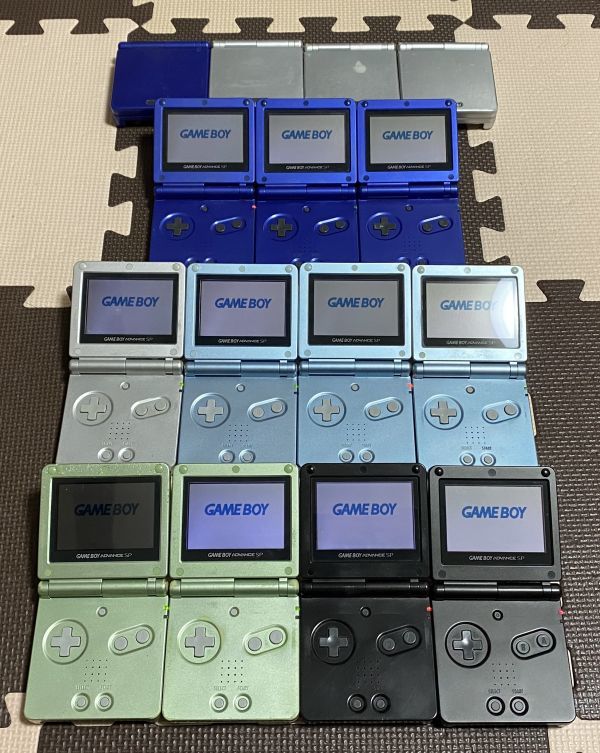 ジャンク GBASP ゲームボーイアドバンスSP 本体