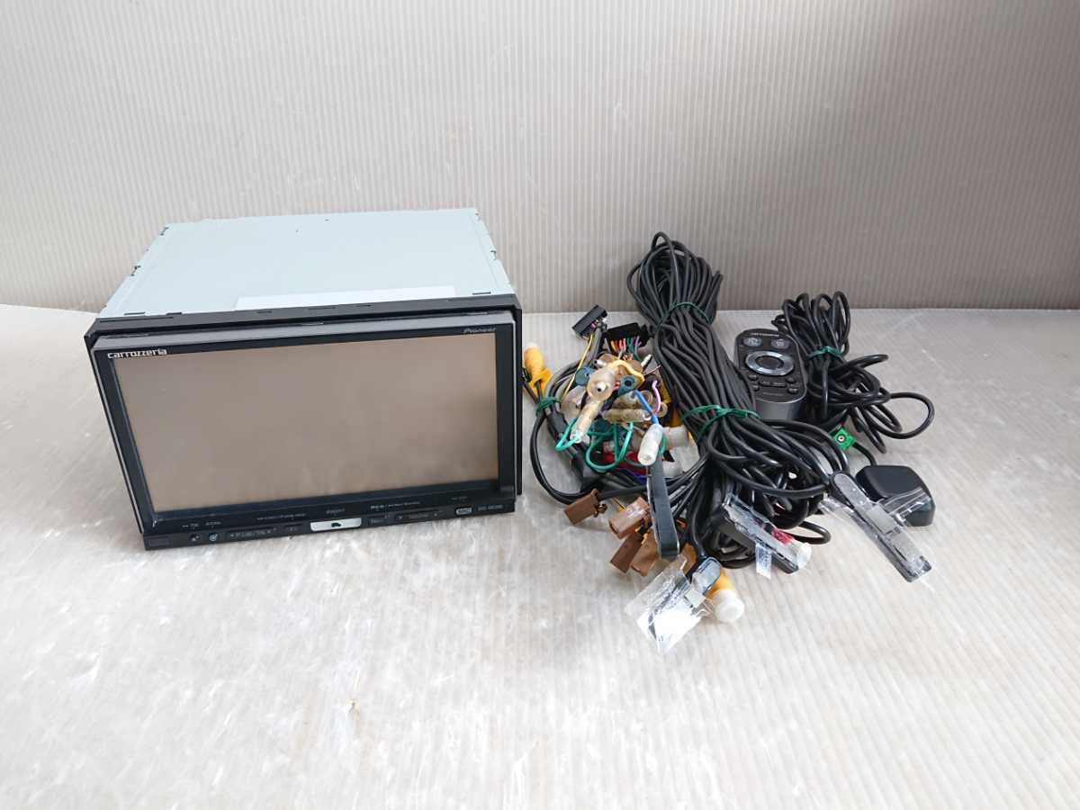 ジャンク カロッツェリア 楽ナビ AVIC-HRZ099 HDD フルセグ 地図2010年