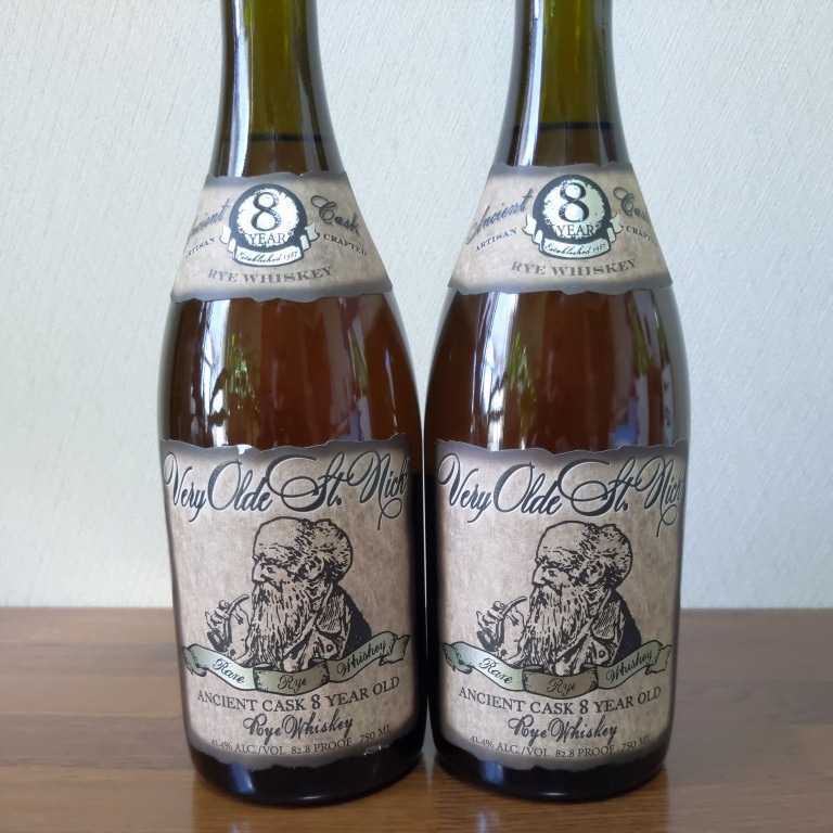 ヴェリーオールドセントニック　エンシェントカスク　8年　ライ　41.4%　750ml ２本セット オールド セントニック エンシェントカスク 新品 ベリーオールドセントニック 41.4度