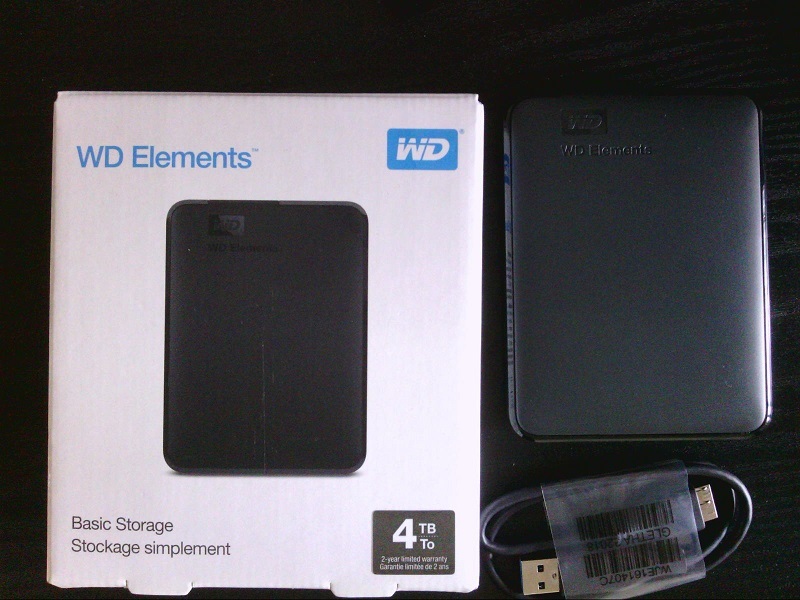 WD 4TB Elements Portable | Digital ポータブルHDD Western USB 
