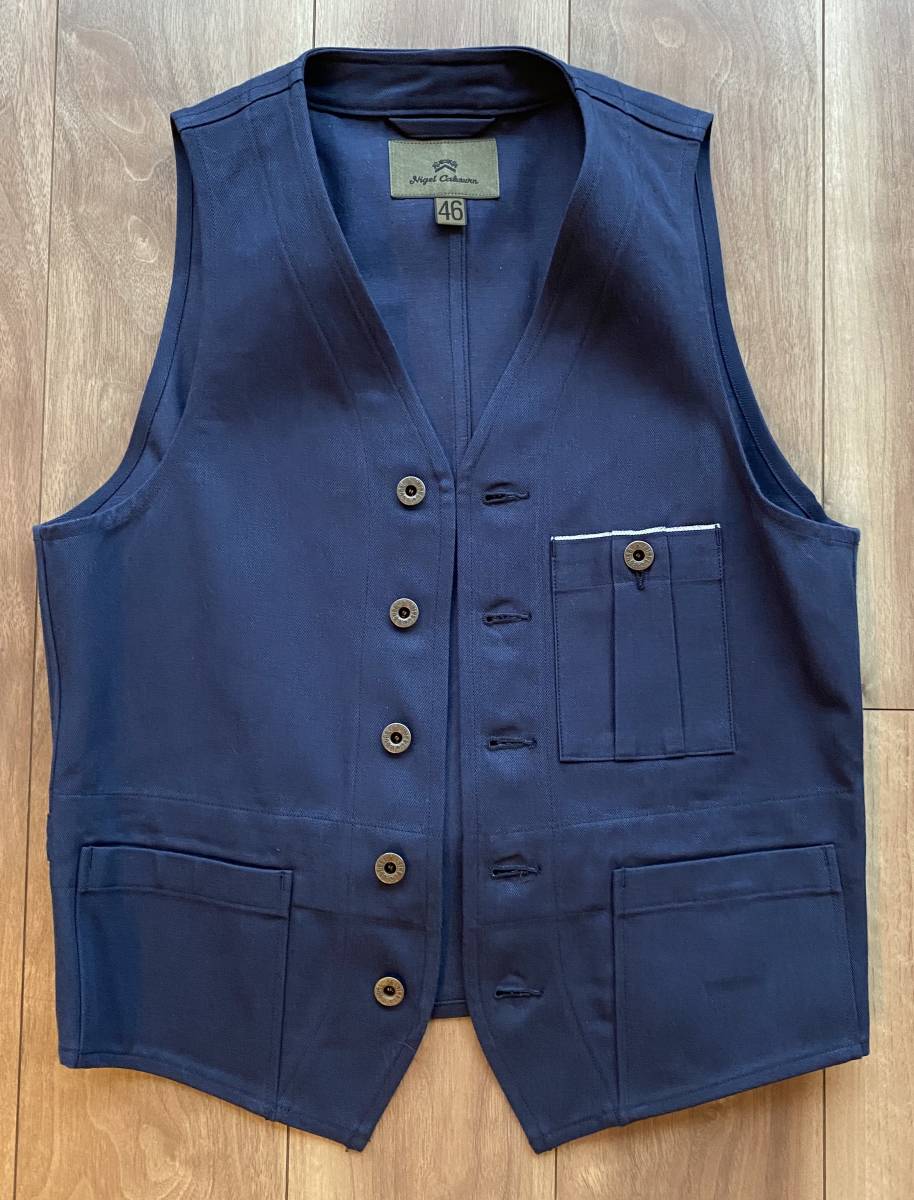 Nigel Cabourn 【ナイジェルケーボン】　HOSPITAL VEST Nigel Cabourn HOSPITAL VEST ナイジェル ケーボン ホスピタルベスト