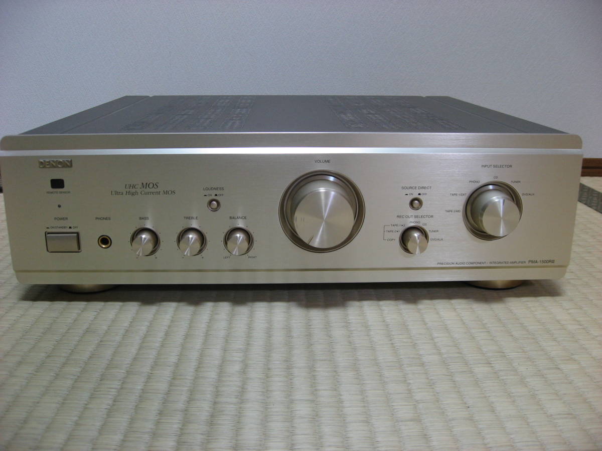 DENON プリメインアンプ PMA-1500RⅡ DENON プリメインアンプ デノン