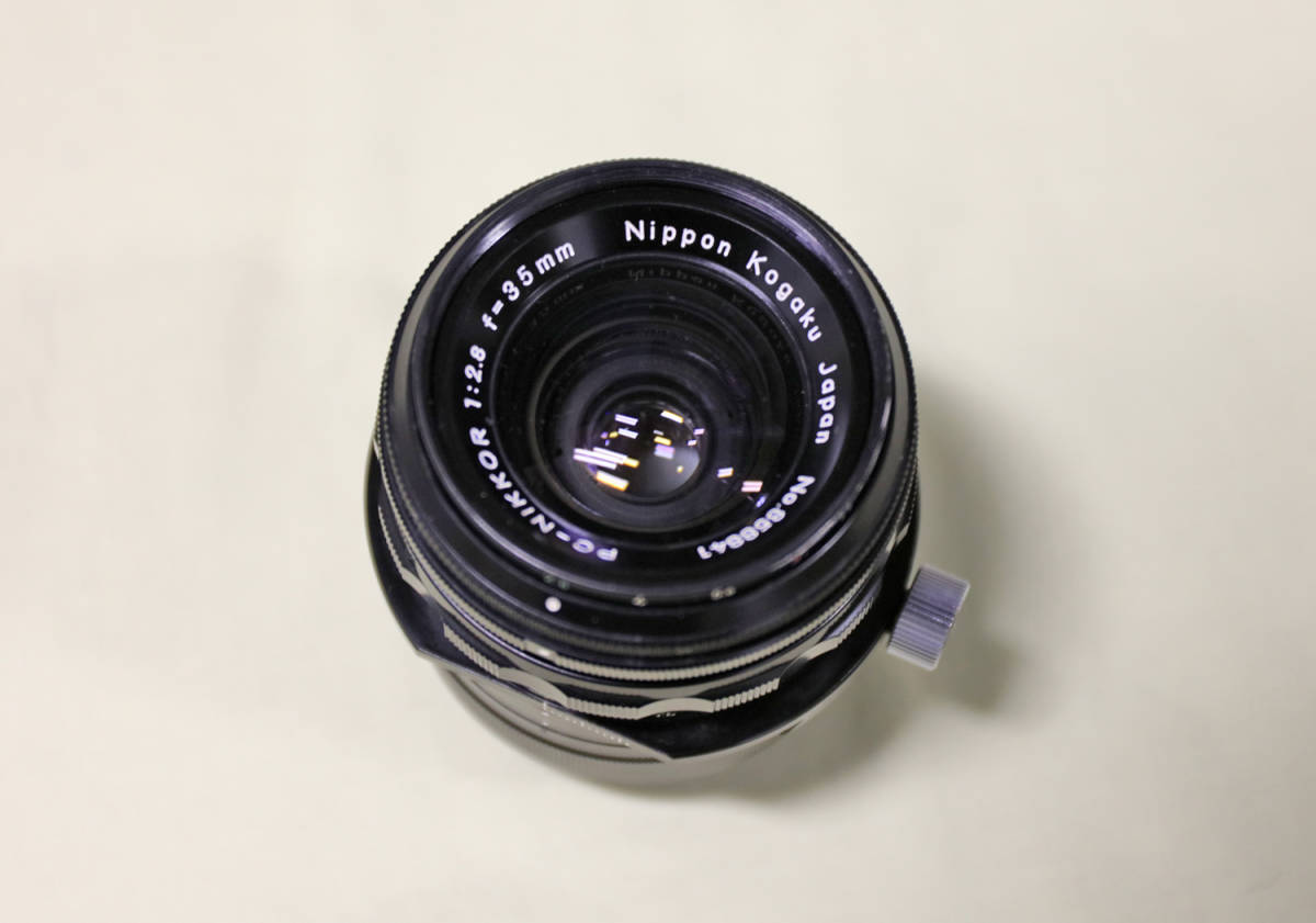  【送料無料】【希少珍品】ニコン Nikon PC-NIKKOR 35mm F2.8 ニッコール 【レンズケース付】_4