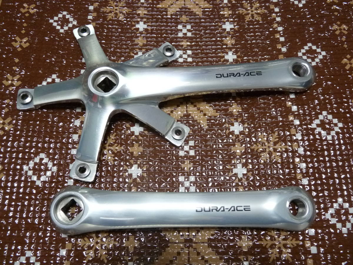  シマノFC-7600デュラエーストラッククランク170ミリ NJS(クランク)｜売買されたオークション情報、yahooの商品情報をアーカイブ公開 - オークファン クランク