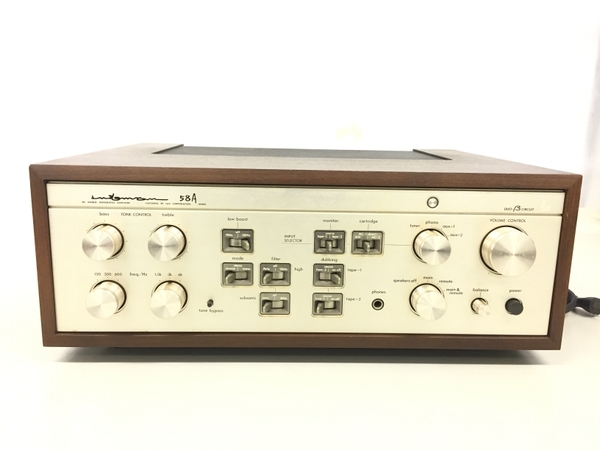ジャンク品＊LUXMAN ラックスマン プリメインアンプ L-58A