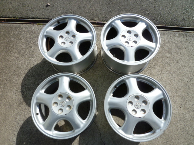 JZA80 スープラ 希少 純正17インチ アルミホイール 4本セット 80