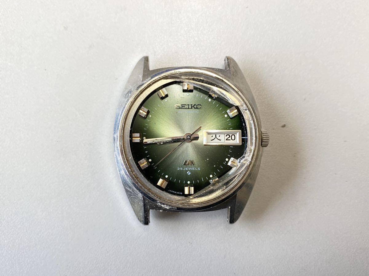 稼働品 腕時計 SEIKO セイコー 5606-7230 LM ロードマチック メンズ