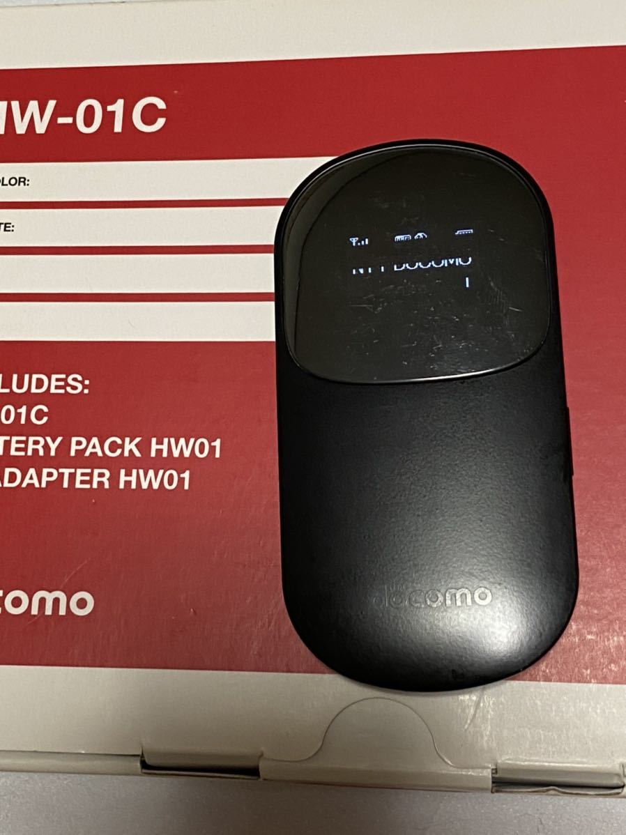 ★docomo HW-01c モバイルルーター 中古★_1