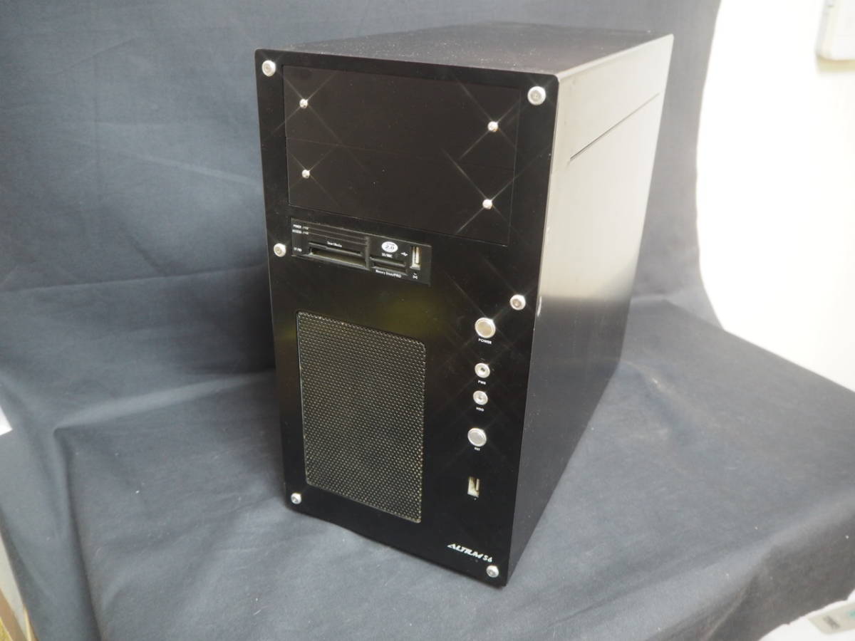 星野金属 WINDY ALTIUM S6-3D 黒 アルミケース 状態良好 星野金属 ALTIUM - S6 WiNDy X フルアルミケース BLACK 黒 U38VB CPU