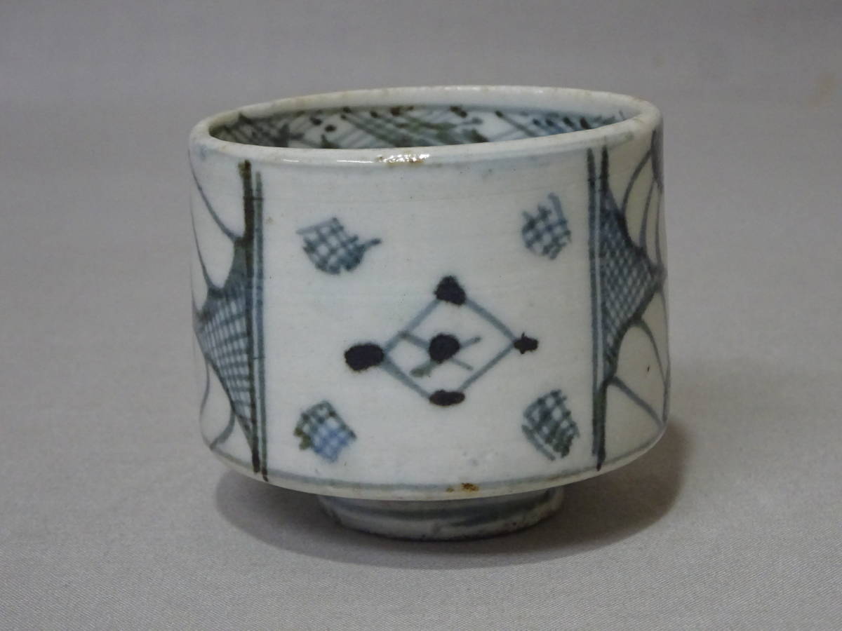 古伊万里 蕎麦猪口 | iichi 染付 江戸後期 そば猪口 古美術 5客 （