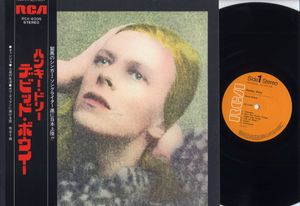 83位 LP☆デビッド・ボウイー/ハンキー・ドリー(初回黒帯付/'72/SSW)☆David Bowie/Hunky Dory
