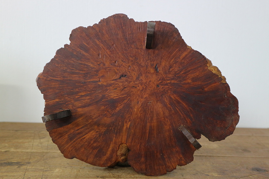 人気，限定SALE】 花梨 31.3×23.5×8.1 厚み3.3cm 玉杢 葡萄杢