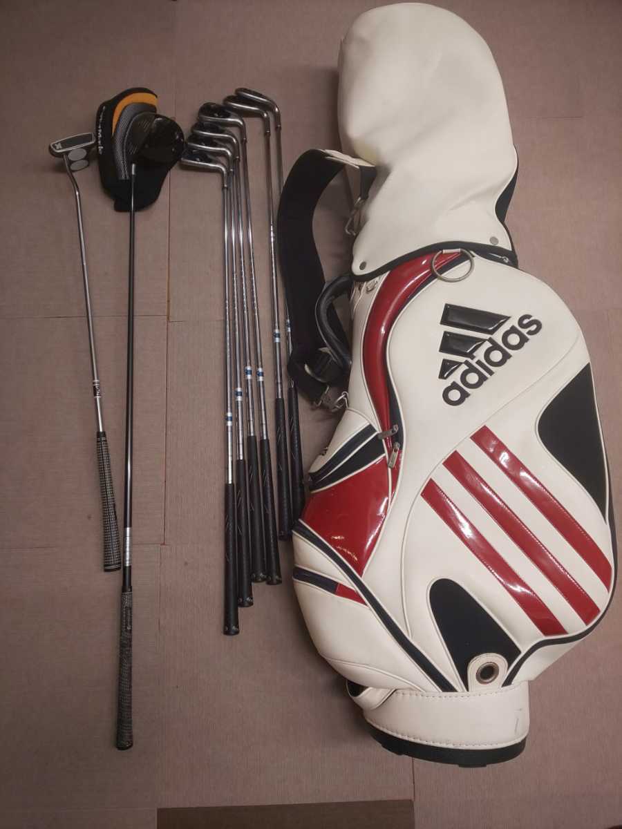 新作，人気 ゴルフクラブ Callaway X18R/TaylorMade R540/ODYSSEY 2BALL X DF おまとめ計8点 アディダスキャディバッグ付 品(セット)｜売買されたオークション情報、yahooの商品情報をアーカイブ公開 - オークファン 男性右きき用