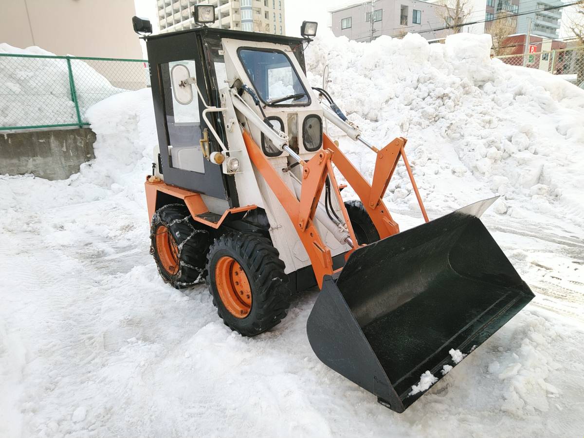 コマツ SK07 ディーゼル 4WD ジョブサン ボブキャット 除雪 排雪