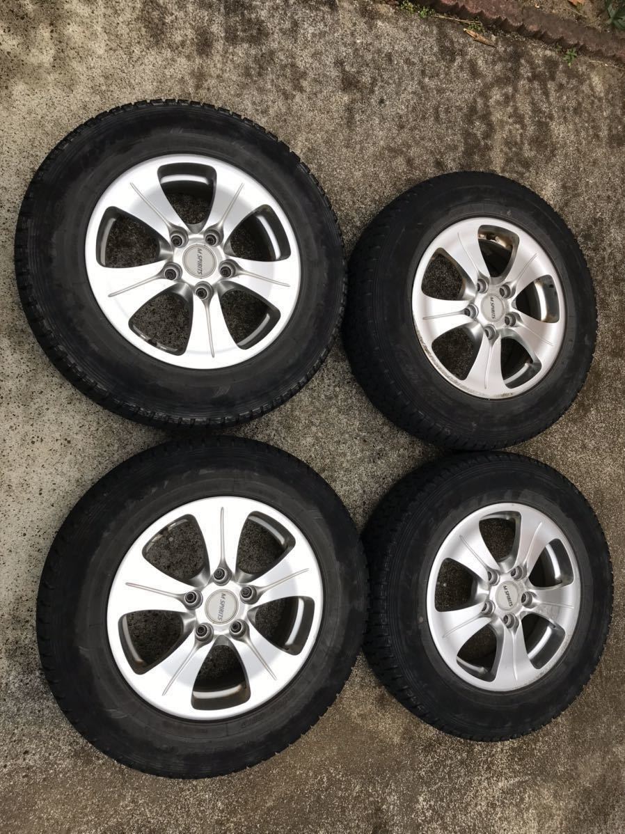 格安スタッドレス・アルミホイル4本組 175/80/R15】パジェロミニ仕様