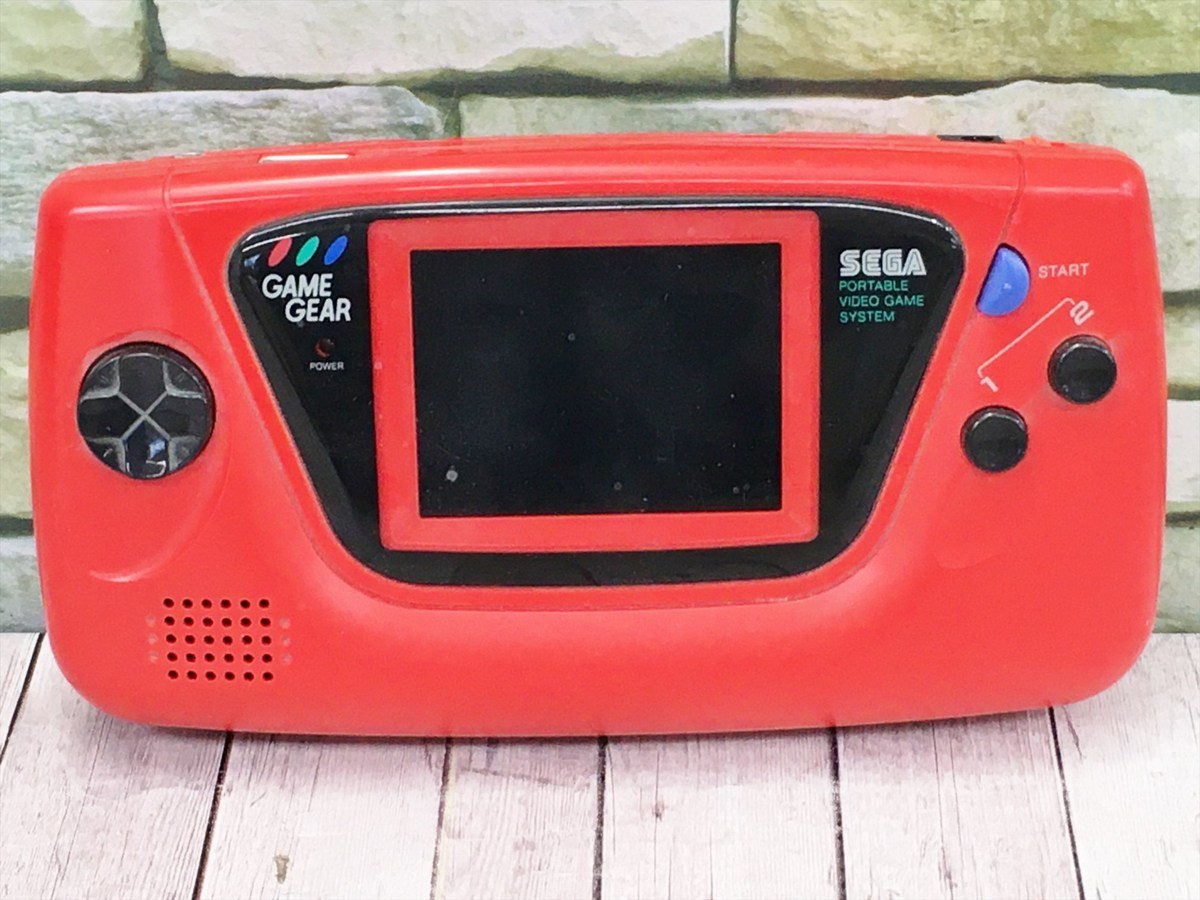 ジャンク SEGA ゲーム機本体 ゲームギア HGG-3210RED レッド セガ 2003LBR013 - 2026年最新HGG-3210の人気アイテム メルカリ RED レッド AC