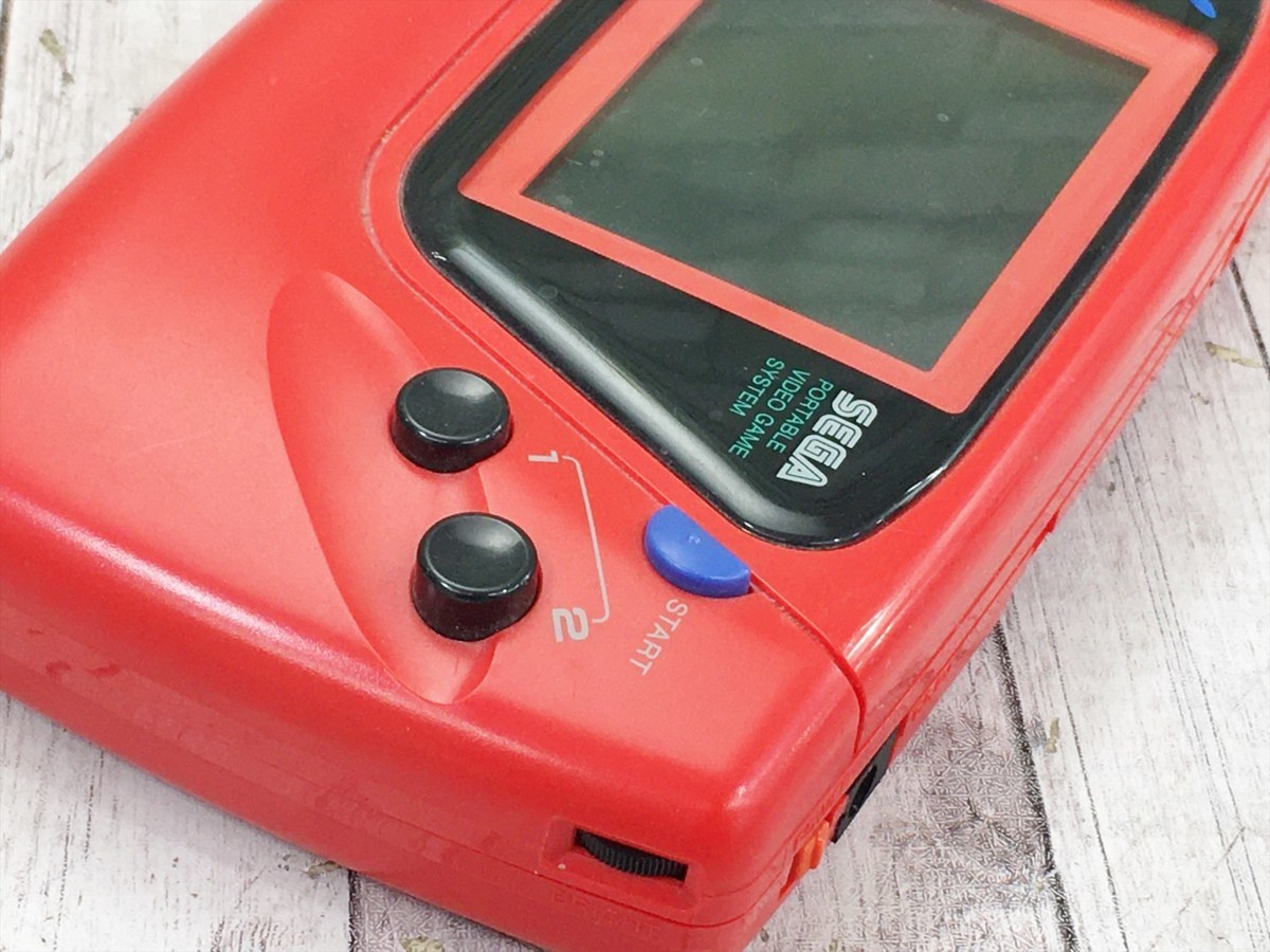 ジャンク SEGA ゲーム機本体 ゲームギア HGG-3210RED レッド セガ 2003LBR013 - 2026年最新HGG-3210の人気アイテム メルカリ RED レッド AC