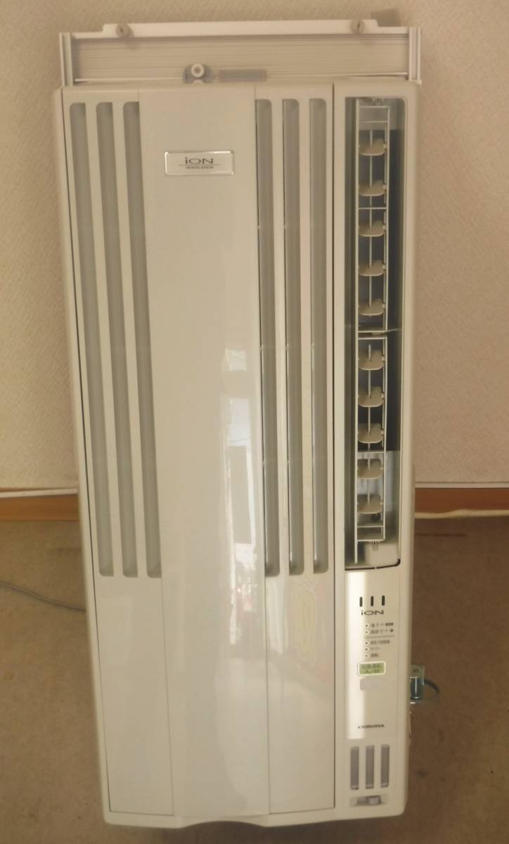 6536 中古 CORONA コロナ ウインドウエアコン 窓用 CW-FA1819-W 19年製 