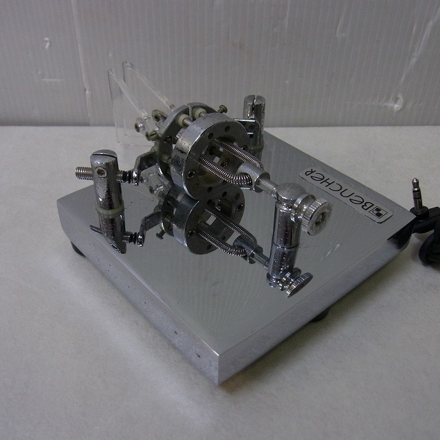 ■Bencher ベンチャー パドル JA-2 ダブルレバー / ケース付 ベンチャー Bencher パドル BY-2 JA-2 ダブルレバー（クローム □美品