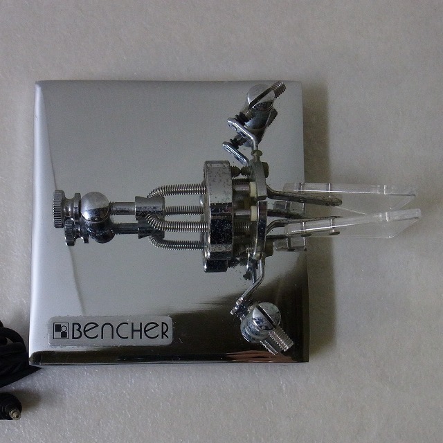 ■Bencher ベンチャー パドル JA-2 ダブルレバー / ケース付 ベンチャー Bencher パドル BY-2 JA-2 ダブルレバー（クローム □美品