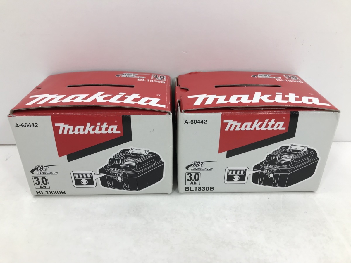マキタ BL1830B 2個セット 18V 3AhBL1830 3.0Ah 2個 動作品 純正 