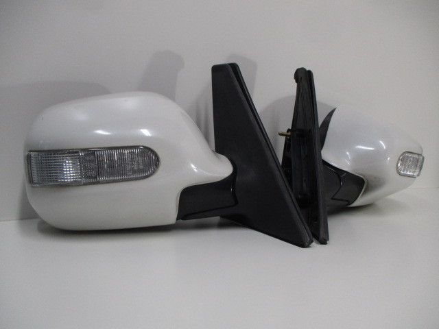 HOT，人気SALE bB NCP30 NCP31 ウィンカーカバー付き ドアミラー 左右セット パール 064(ドアミラー)｜売買されたオークション情報、yahooの商品情報をアーカイブ公開 - オークファン トヨタ用