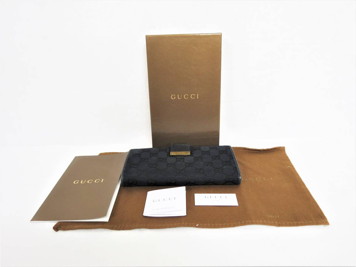 長財布 グッチ GUCCI イタリア製 レザー 財布 公式通販 Wホック GG 