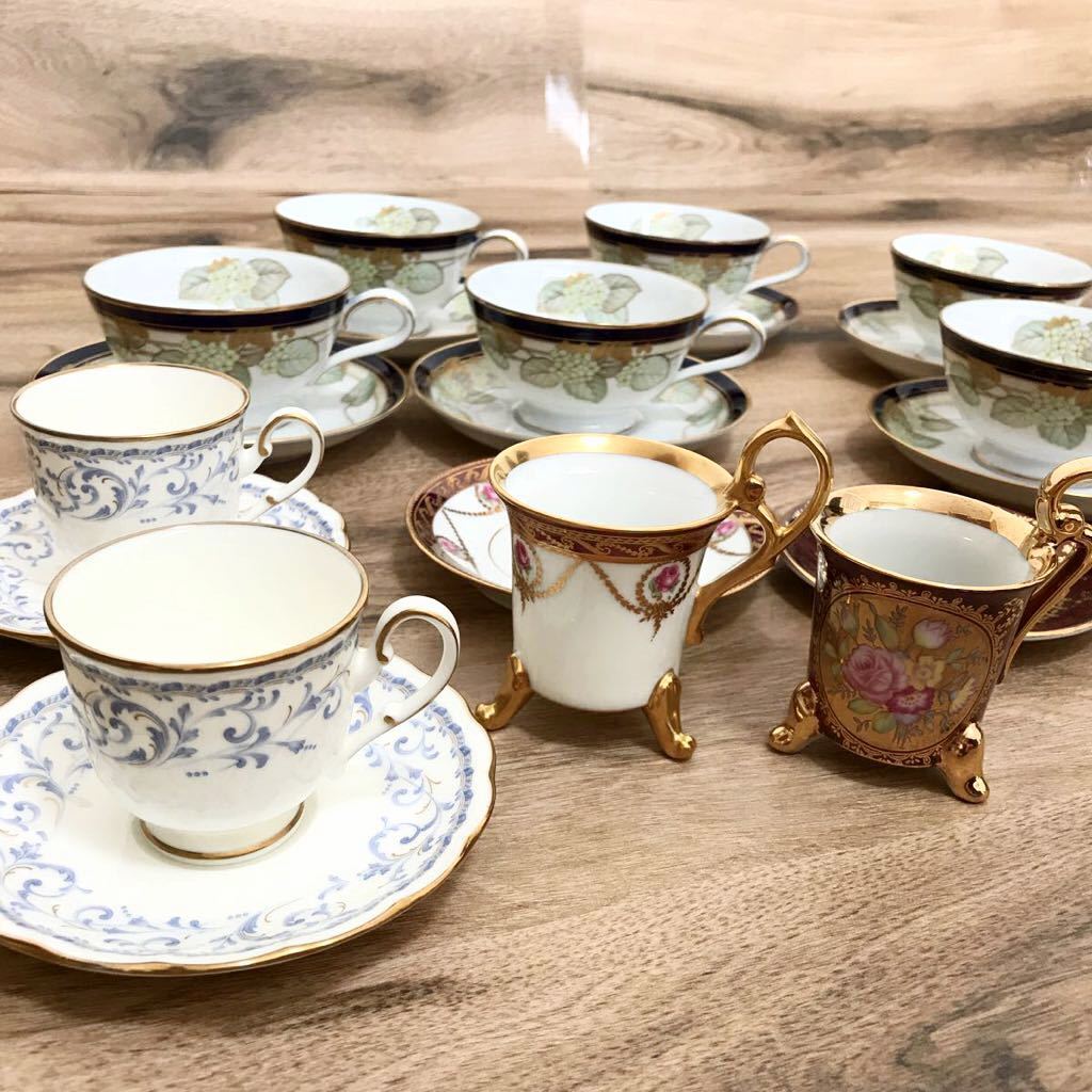 超激得，大人気 42 Y82-708487 NORITAKE ノリタケ カップ&ソーサー Noritake ティーカップ ティーセット 食器 紫陽花 薔薇(ノリタケ)｜売買されたオークション情報、yahooの商品情報をアーカイブ公開 - オークファ ノリタケ