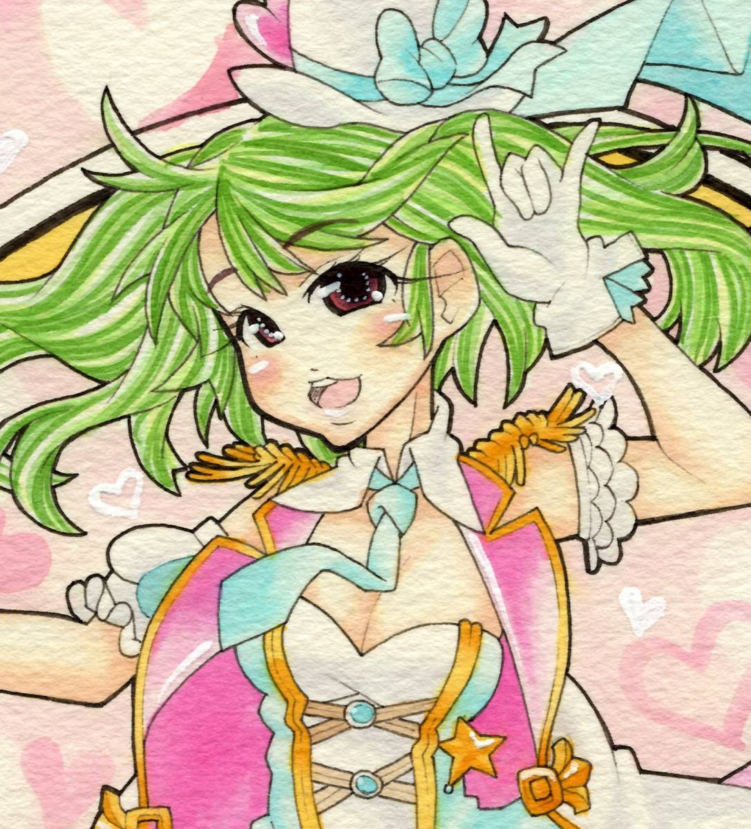 同人 手描きイラスト マクロスf ランカ 虹色クマクマ 巨乳 可愛い 美少女 手描きイラスト 売買されたオークション情報 Yahooの商品情報をアーカイブ公開 オークファン Aucfan Com