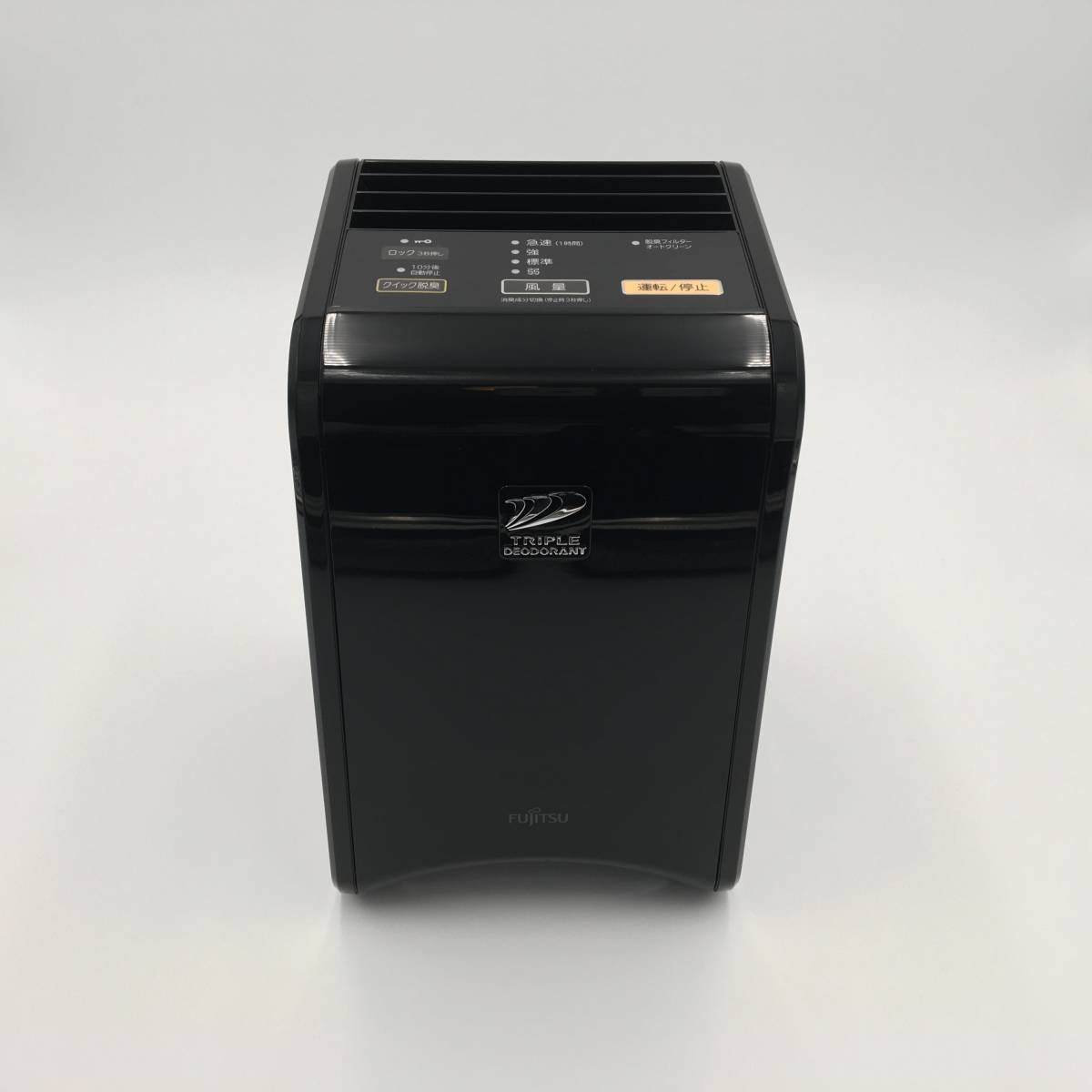 【使用歴2週間！】富士通ゼネラル 脱臭機 DAS-15E-B [ブラック]【PLAZION】【空気清浄10畳】【フィルター交換不要】