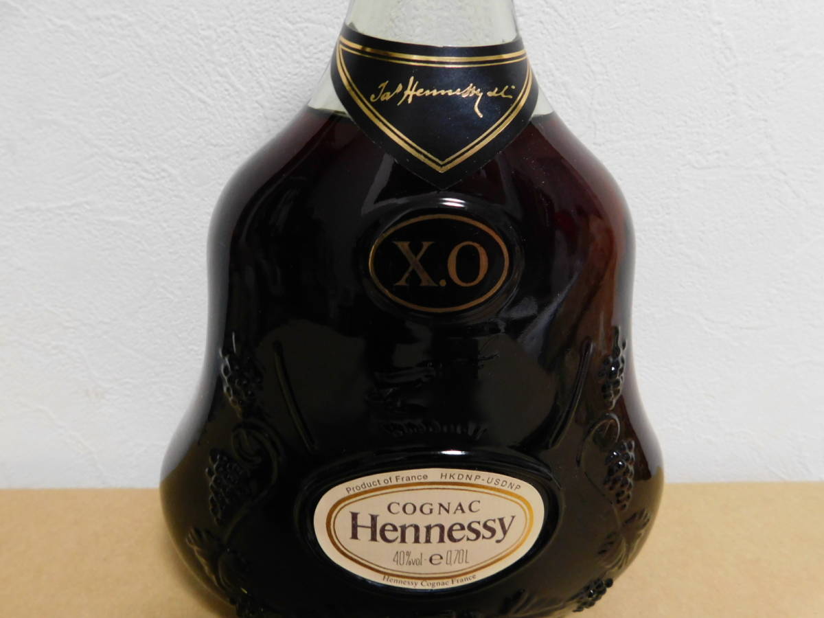 期間限定割引 未開栓 古酒 Hennessy/ヘネシー XO 金キャップ グリーン 