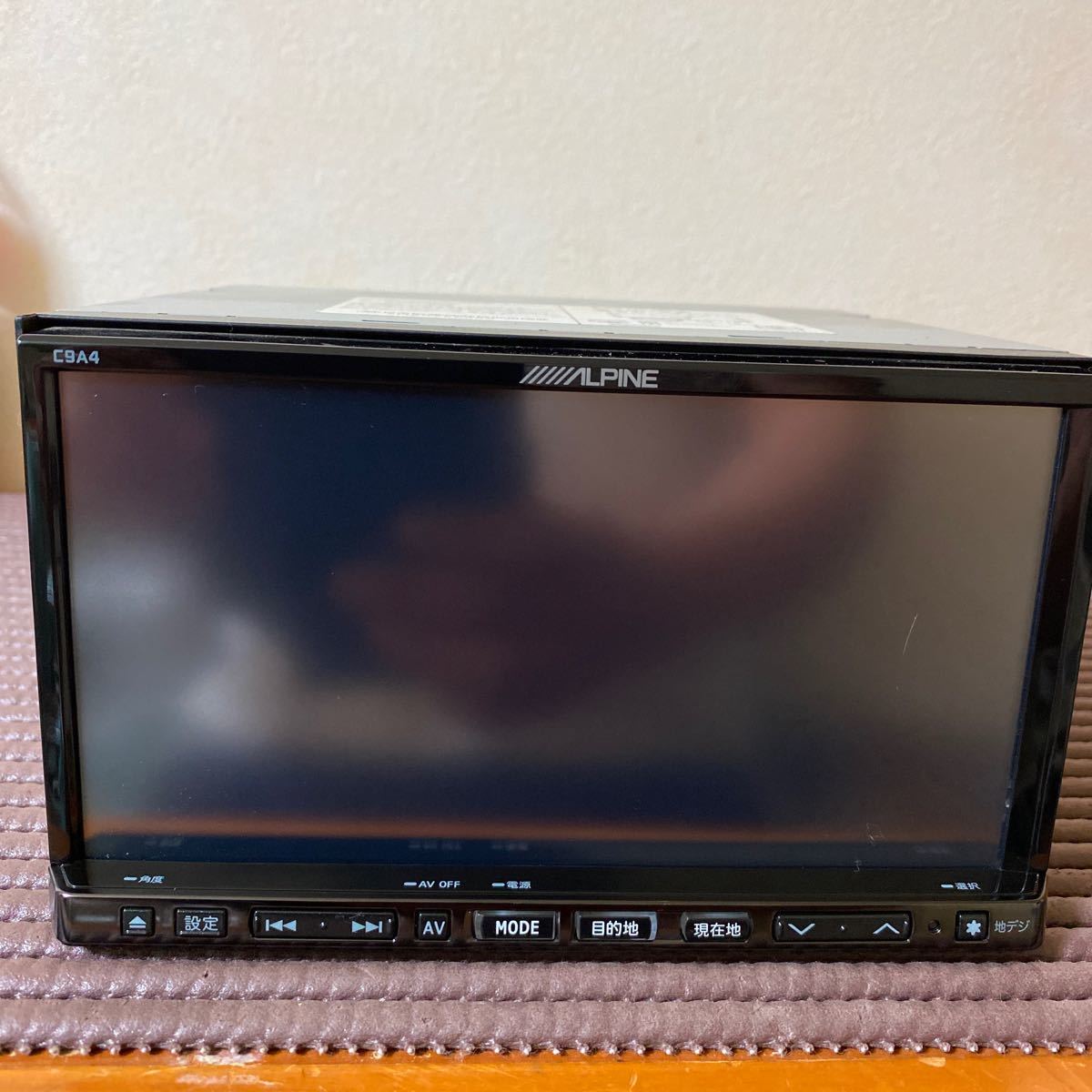 V6 C9A4 マツダ ⁄ 純正 650B アルパイン ALPINE DVD 0 ⁄HDD⁄USB⁄地図