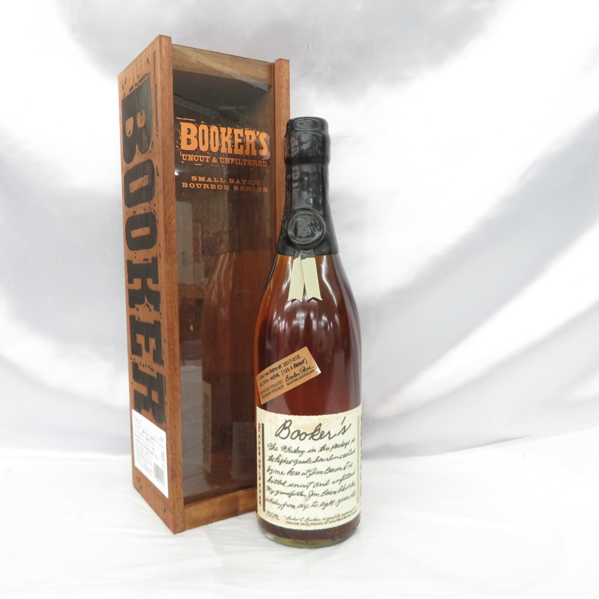 未開栓】BOOKER'S ブッカーズ 6年1ヶ月 2017 ウイスキー 750ml 62% 箱