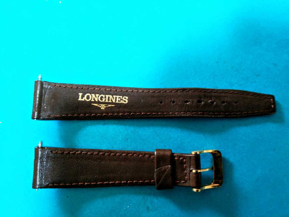 ロンジン(Longines) ラ・グラン・クラシック純正18MM本革ベルト　新品 ロンジン LONGINES 純正 クォーツ - 0 SWISS 1 電池新品 絹目 クロコ