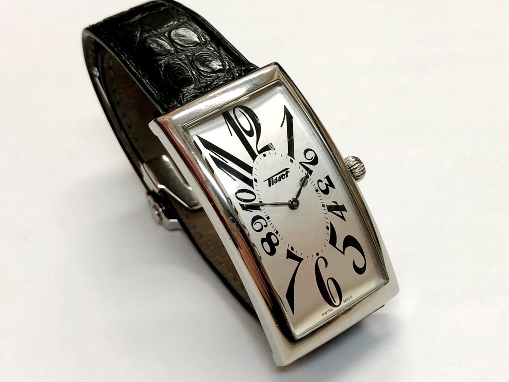 ☆TISSOT/ティソ バナナウォッチ ヘリテージ T117509A メンズ腕時計