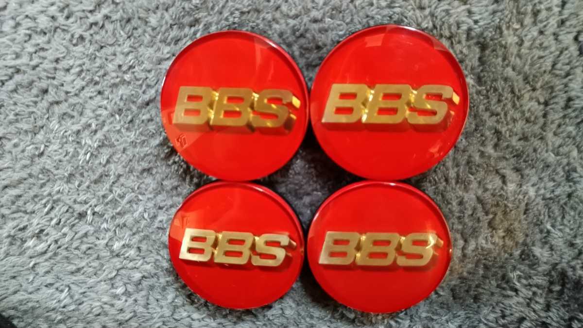 センターキャップ BBS 赤の通販 - 4個 中古美品 02BBS純正レッド 赤レッド
