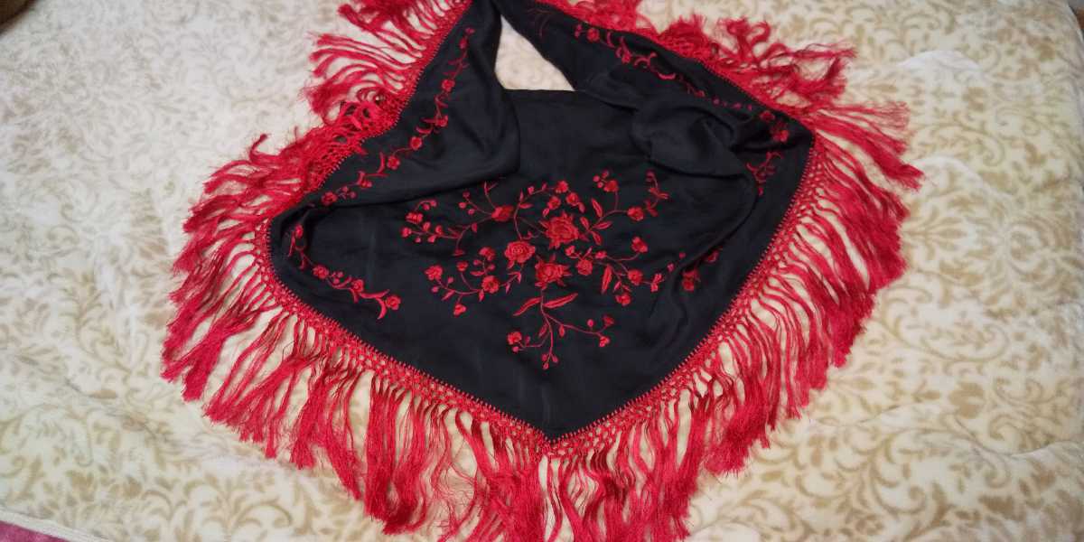 【格安，大人気】 フラメンコ 衣装 シージョ ピキージョ 赤 黒 刺繍 チャコット Chacott(フラメンコ)｜売買されたオークション情報、yahooの商品情報をアーカイブ公開 - オークファン フラメンコ
