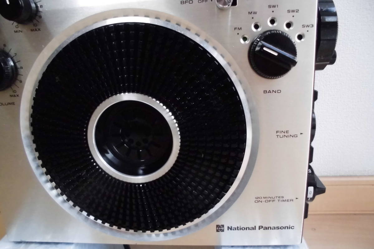 ナショナル COUGAR 115 クーガー RF-1150 5バンド ラジオ 作動整備品