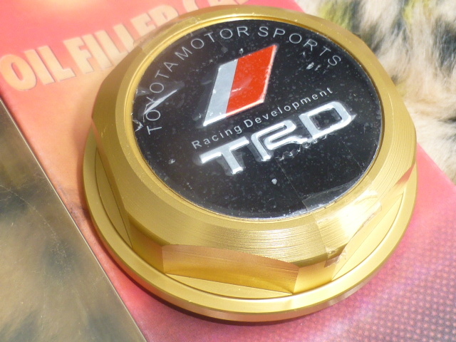 TRD オイルフィラーキャップ ワンタッチ式 - 希少 keiyo parts