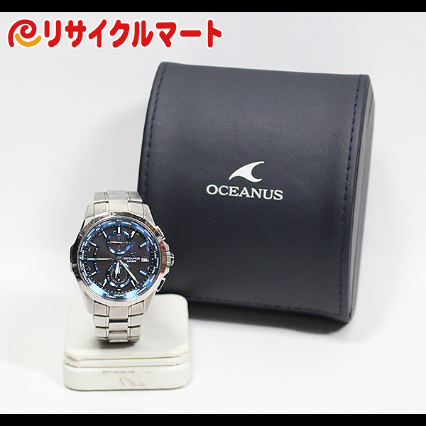 格安 カシオ オシアナス マンタ ソーラー電波 メンズ チタン OCW-S2000