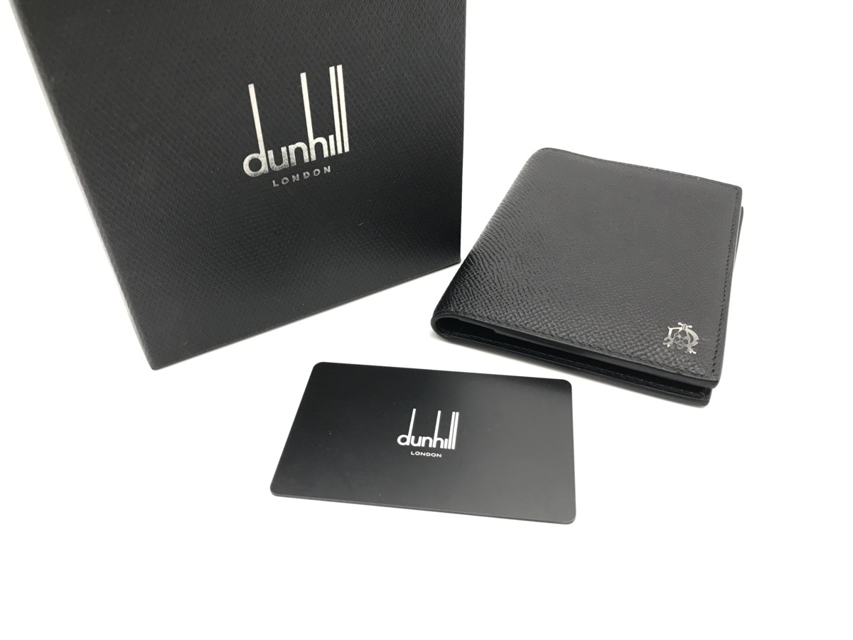 ダンヒル カードケース dunhill 名刺入れ パスケース レザー パス