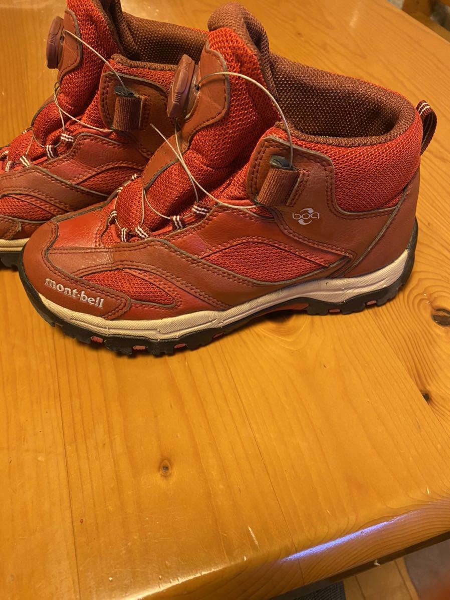 mont-bell キッズ　トレッキングシューズ　21㎝　_3