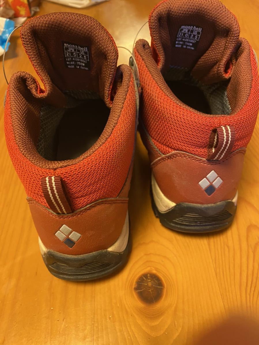 mont-bell キッズ　トレッキングシューズ　21㎝　_5