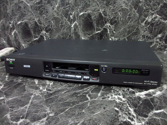 安い，大得価】 Q6842M Hi8 SONY EV-PR2 NTSC 8ミリビデオデッキ