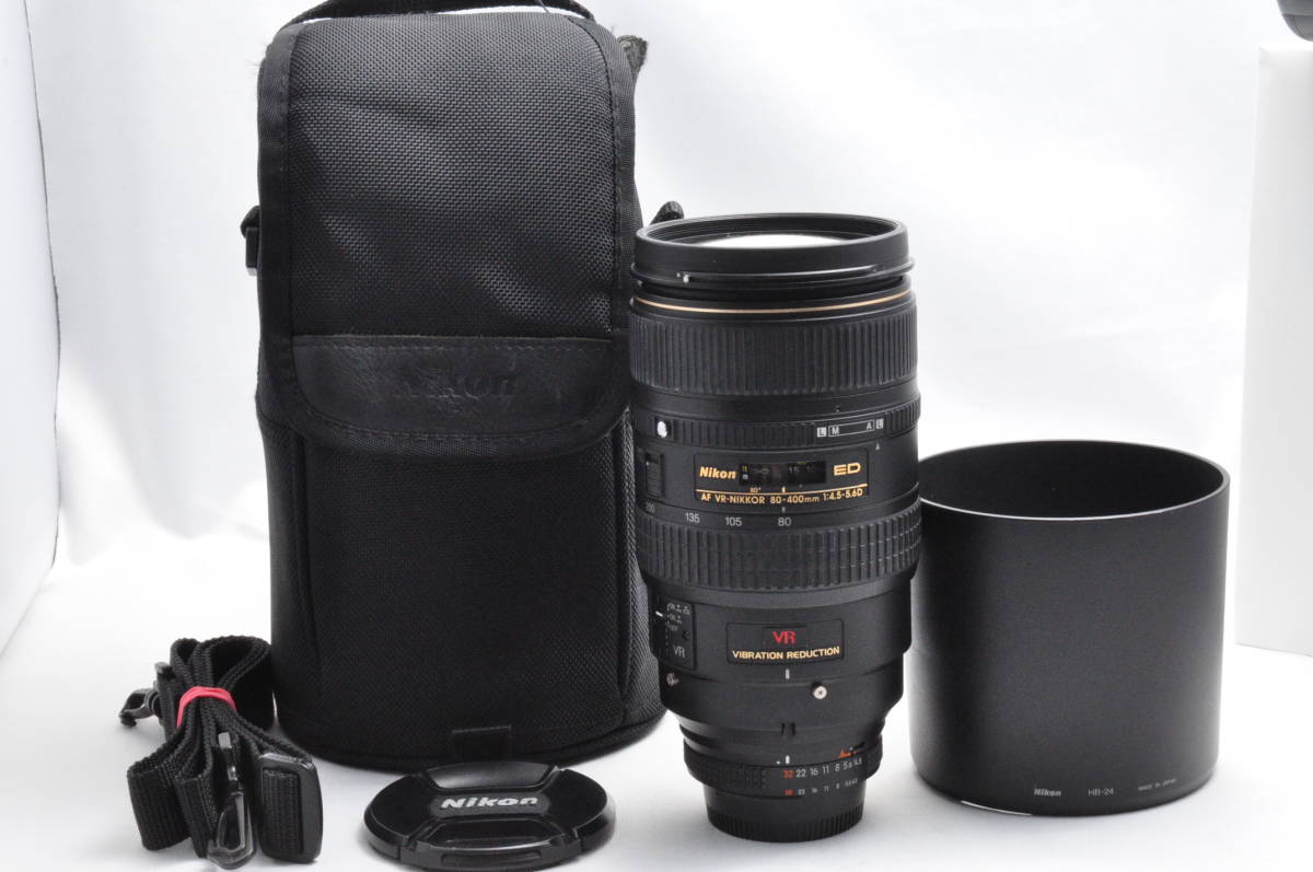 ★極上★Nikon ニコン AF VR-NIKKOR 80-400mm 1:4.5-5.6 D★1107a003_1