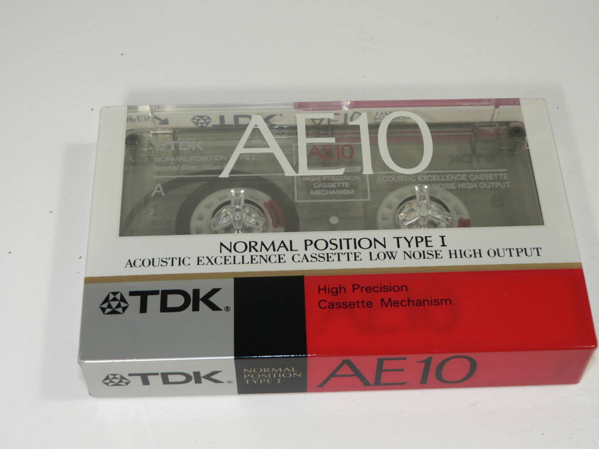 TDKカセットテープAE10　10本セット　ノーマル未使用品　80年代_5