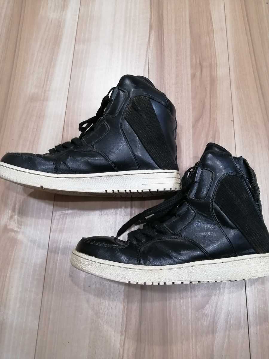 ato ハイカット スニーカー ブラック アトウ diet butcher 26cm リック 