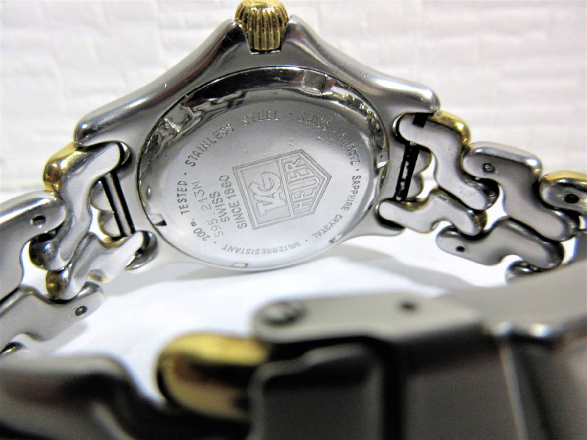 TAG タグホイヤー S95.213M HEUER クォーツ メンズ コンビカラー Heuer 
