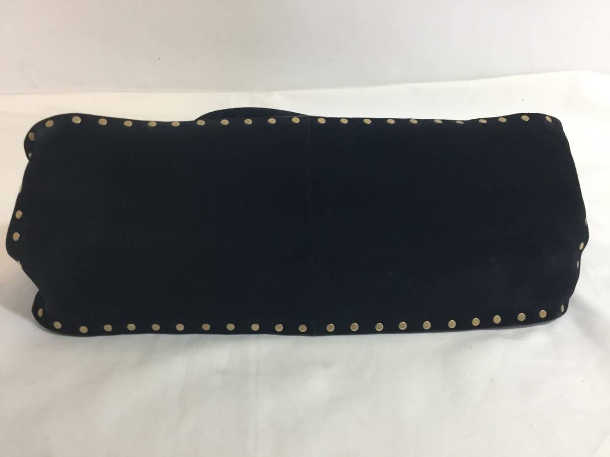 ○CELINE セリーヌ ブギーバッグ スタッズ スエード レザー トート