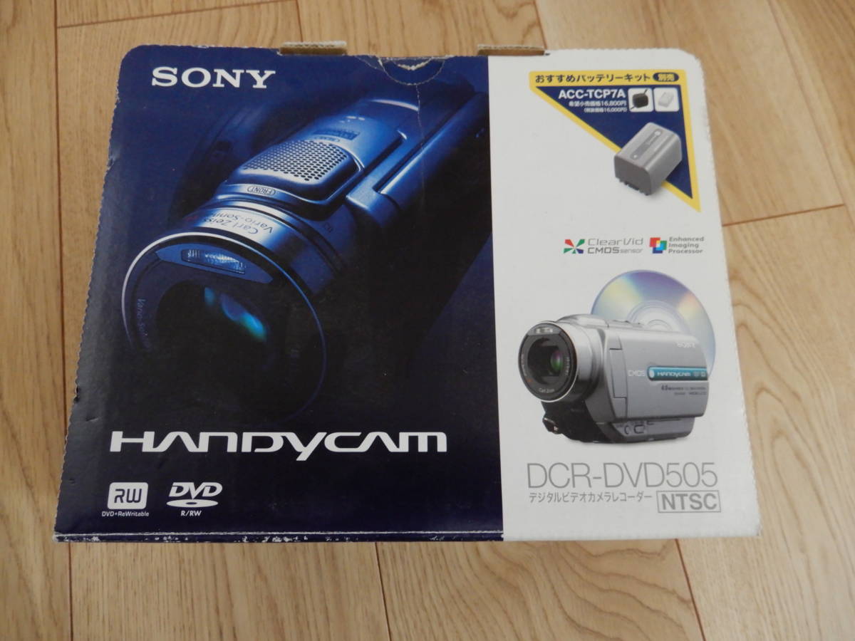 SONY　HANDYCAM　DCR-DVD505　動作確認済_1